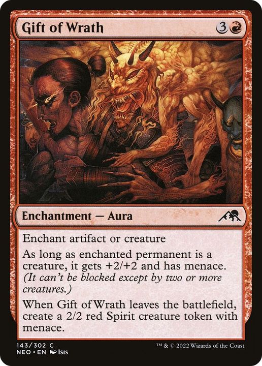 Gift of Wrath in the group Magic the Gathering / Sets / Kamigawa: Neon Dynasty at Proxyprinters.com (22020)