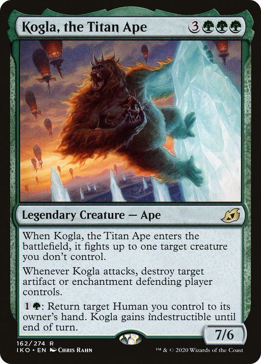 Kogla, the Titan Ape in the group Magic the Gathering / Sets / Ikoria: Lair of Behemoths at Proxyprinters.com (22023)