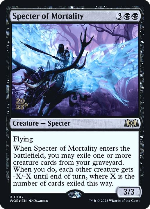 Specter of Mortality in the group Magic the Gathering / Types / Colors / Black at Proxyprinters.com (22025)