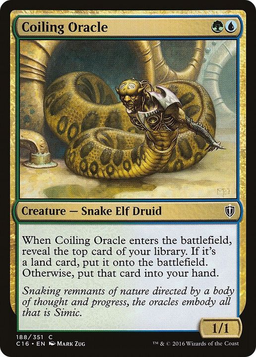 Coiling Oracle in the group Magic the Gathering / Sets / Commander 2016 at Proxyprinters.com (22046)