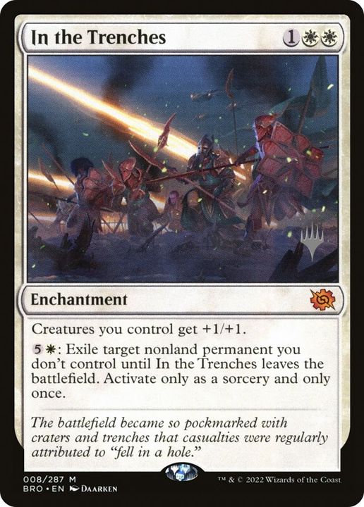 In the Trenches in the group Magic the Gathering / Types / Enchantment / Enchantment at Proxyprinters.com (22056)