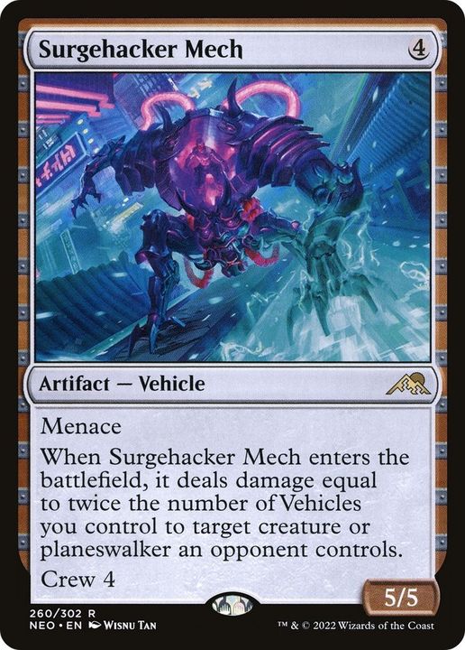 Surgehacker Mech in the group Magic the Gathering / Types / Artifacts / Artifact at Proxyprinters.com (22059)