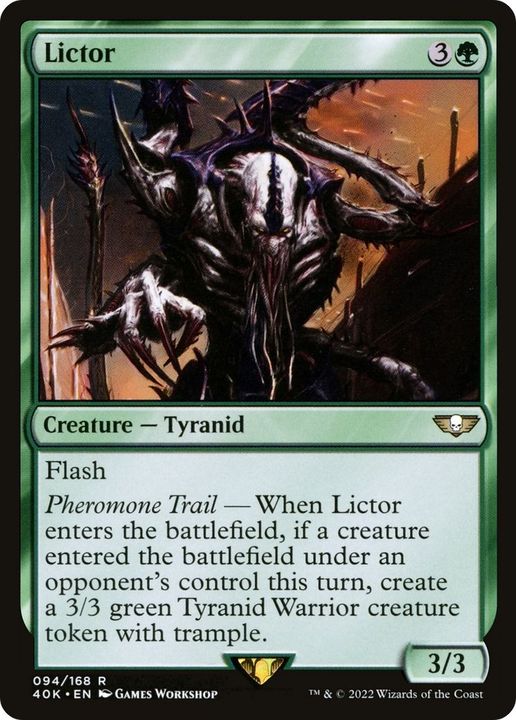 Lictor in the group Magic the Gathering / Types / Colors / Green at Proxyprinters.com (22062)