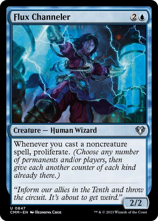 Flux Channeler in the group Magic the Gathering / Types / Creatures / Wizard at Proxyprinters.com (22066)