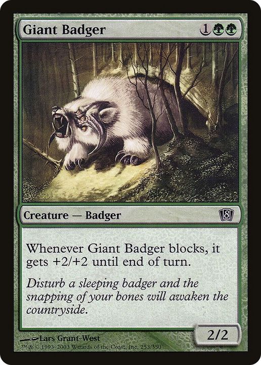 Giant Badger in the group Singles at Proxyprinters.com (22087)