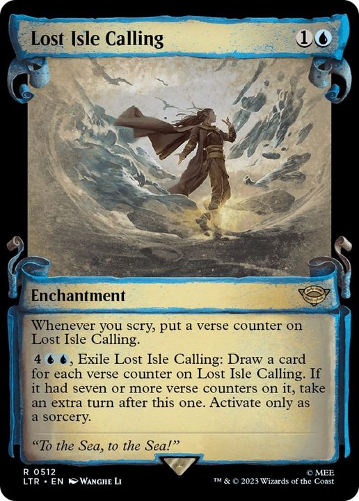 Lost Isle Calling in the group Magic the Gathering / Types / Enchantment / Enchantment at Proxyprinters.com (22096)