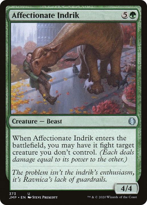 Affectionate Indrik in the group Magic the Gathering / Types / Colors / Green at Proxyprinters.com (2212)