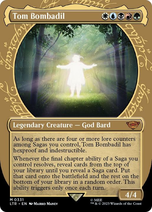 Tom Bombadil in the group Magic the Gathering / Types / Colors / Multicolors / B, G, R, U, W at Proxyprinters.com (22135)