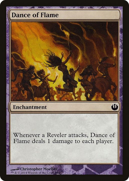 Dance of Flame in the group Magic the Gathering / Types / Enchantment / Enchantment at Proxyprinters.com (22149)