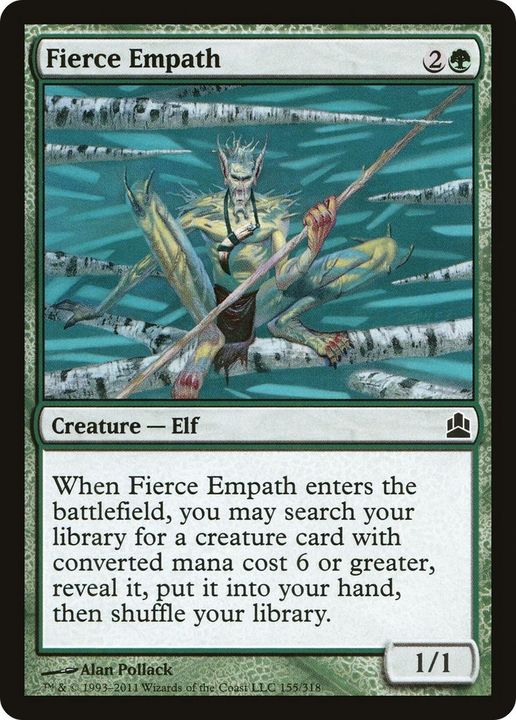 Fierce Empath in the group Magic the Gathering / Types / Creatures / Elf at Proxyprinters.com (2216)