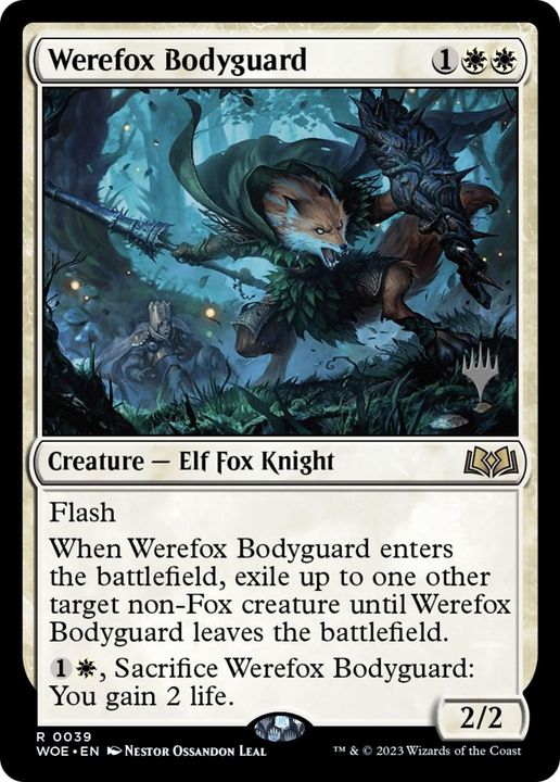 Werefox Bodyguard in the group Magic the Gathering / Types / Creatures / Elf at Proxyprinters.com (22182)