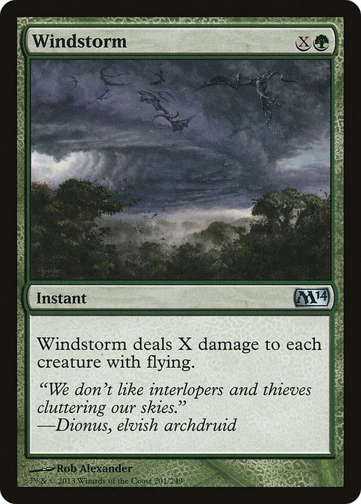 Windstorm in the group Magic the Gathering / Types / Colors / Green at Proxyprinters.com (22226)