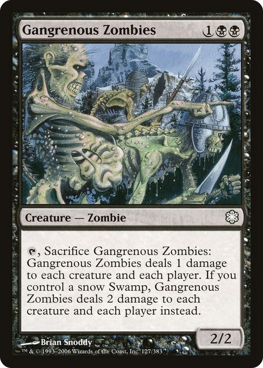 Gangrenous Zombies in the group Magic the Gathering / Sets / Coldsnap Theme Decks at Proxyprinters.com (22227)