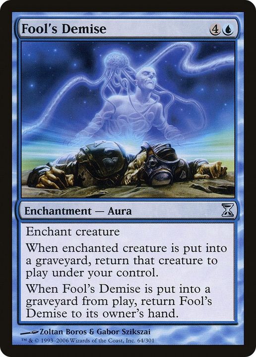 Fool's Demise in the group Magic the Gathering / Types / Colors / Blue at Proxyprinters.com (22233)