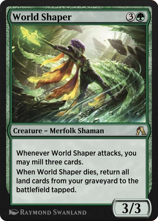 World Shaper in the group Magic the Gathering / Types / Colors / Green at Proxyprinters.com (22238)