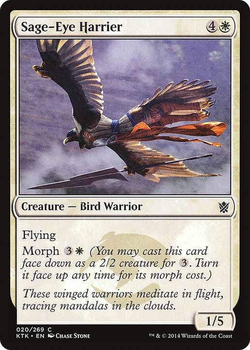 Sage-Eye Harrier in the group Magic the Gathering / Sets / Khans of Tarkir at Proxyprinters.com (22245)