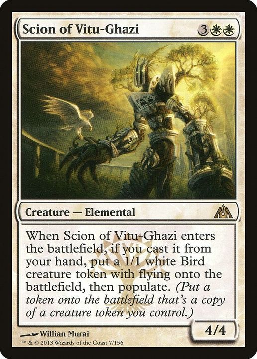 Scion of Vitu-Ghazi in the group Magic the Gathering / Types / Colors / White at Proxyprinters.com (22260)