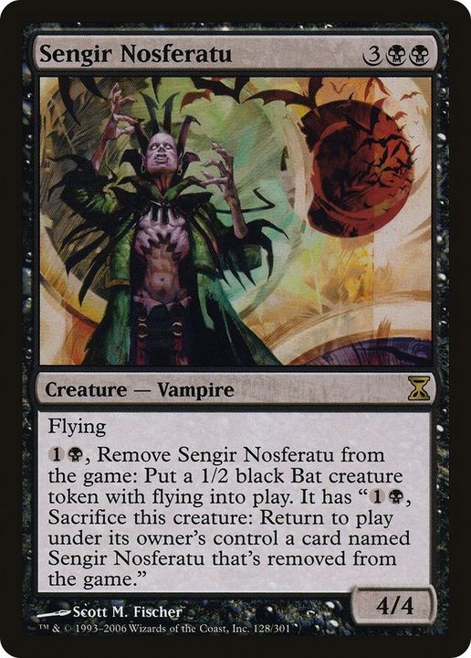 Sengir Nosferatu in the group Magic the Gathering / Types / Colors / Black at Proxyprinters.com (22269)