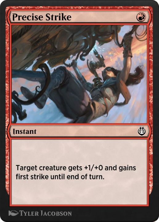 Precise Strike in the group Magic the Gathering / Types / Colors / Red at Proxyprinters.com (22342)