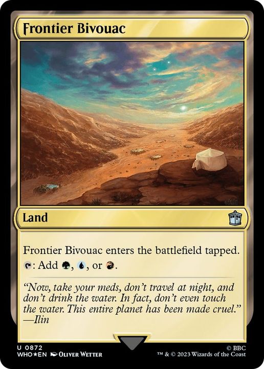 Frontier Bivouac in the group Magic the Gathering / Sets / Doctor Who at Proxyprinters.com (22373)