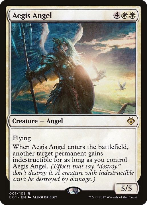 Aegis Angel in the group Magic the Gathering / Sets / Archenemy: Nicol Bolas at Proxyprinters.com (22382)