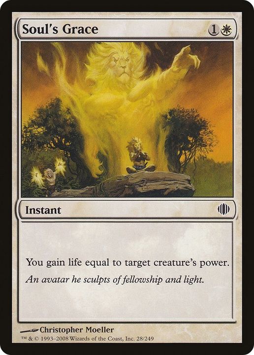 Soul's Grace in the group Magic the Gathering / Types / Colors / White at Proxyprinters.com (22394)