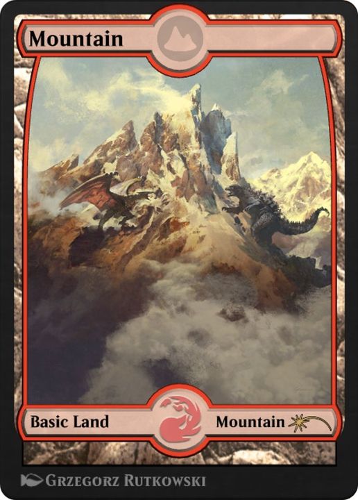 Mountain in the group Magic the Gathering / Sets / Magic 2010 Tokens at Proxyprinters.com (22402)