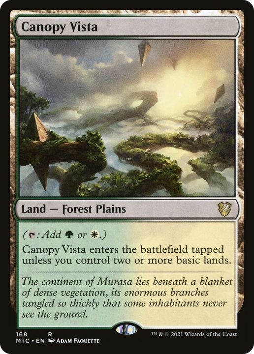 Canopy Vista in the group Magic the Gathering / Types / Land / Forest at Proxyprinters.com (22404)