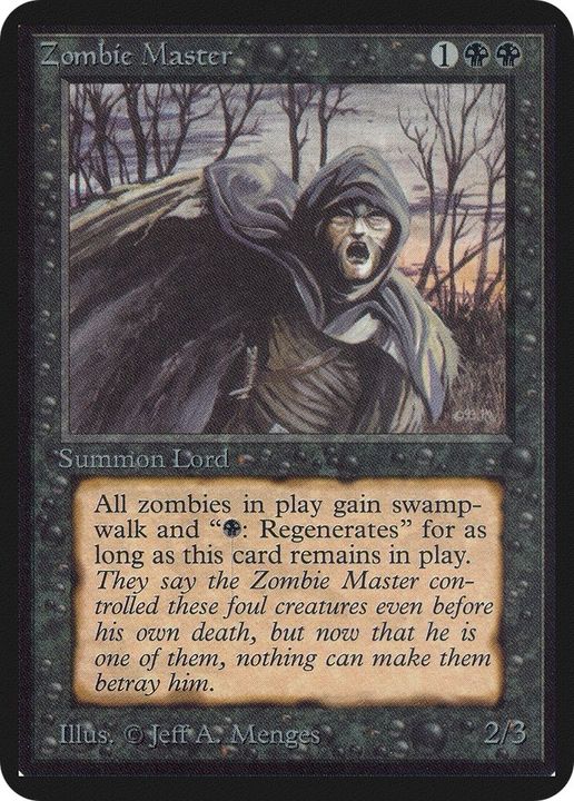 Zombie Master in the group Magic the Gathering / Types / Creatures / Zombie at Proxyprinters.com (22418)