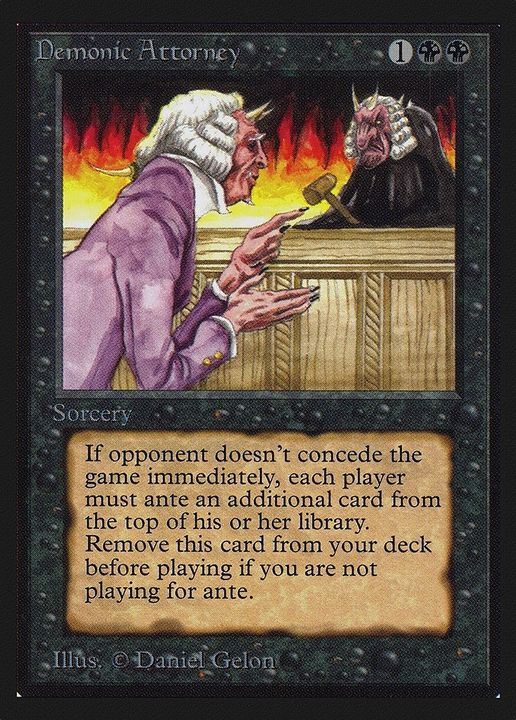 Demonic Attorney in the group Singles at Proxyprinters.com (2242)