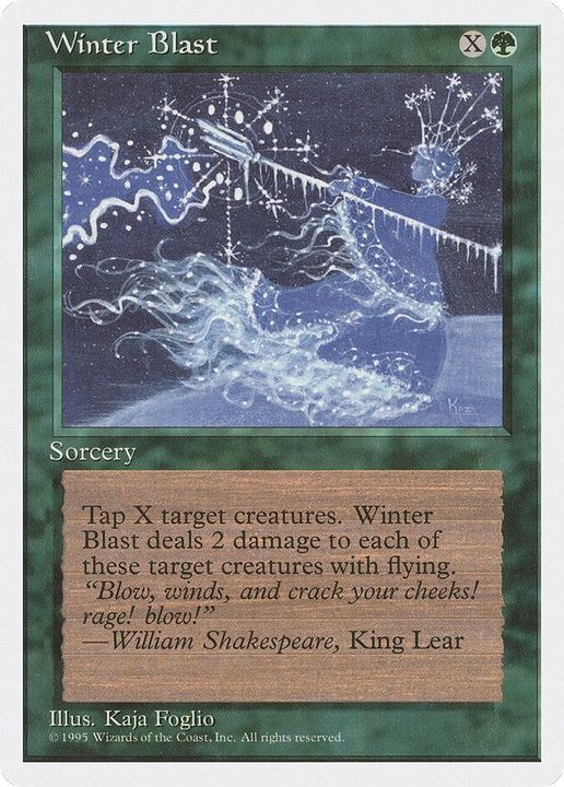 Winter Blast in the group Magic the Gathering / Types / Colors / Green at Proxyprinters.com (22432)