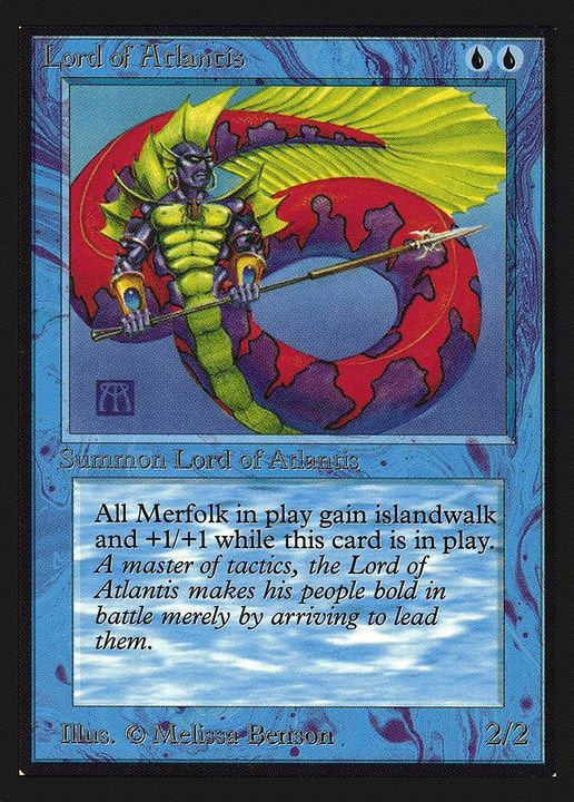 Lord of Atlantis in the group Magic the Gathering / Sets / Collectors' Edition at Proxyprinters.com (22435)