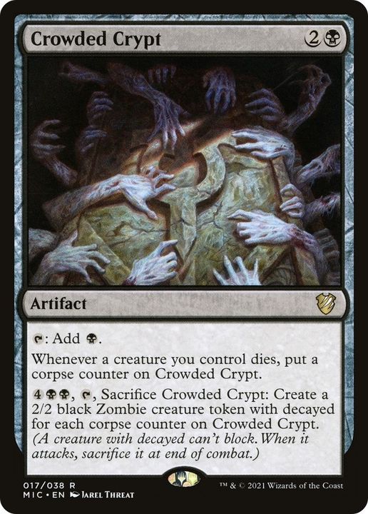 Crowded Crypt in the group Magic the Gathering / Sets / Mirrodin at Proxyprinters.com (22454)