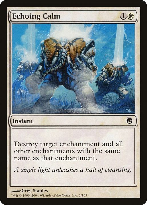 Echoing Calm in the group Magic the Gathering / Types / Colors / White at Proxyprinters.com (2246)