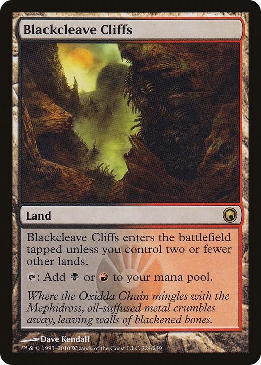 Blackcleave Cliffs in the group Magic the Gathering / Types / Colors / Colorless at Proxyprinters.com (22492)