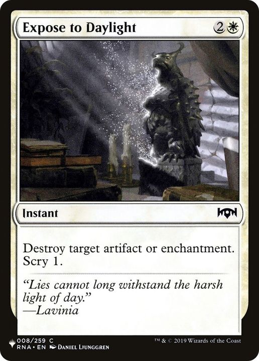 Expose to Daylight in the group Magic the Gathering / Types / Colors / White at Proxyprinters.com (22499)