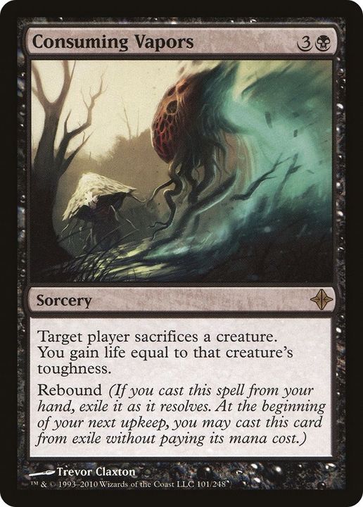 Consuming Vapors in the group Magic the Gathering / Types / Colors / Black at Proxyprinters.com (225)