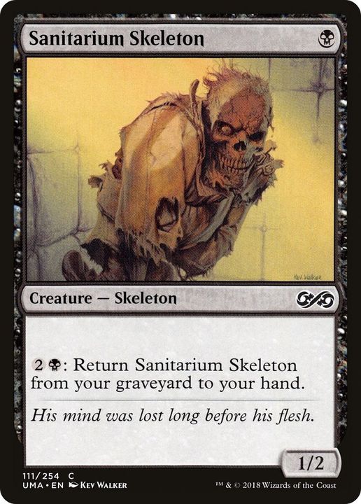 Sanitarium Skeleton in the group Magic the Gathering / Types / Colors / Black at Proxyprinters.com (22506)