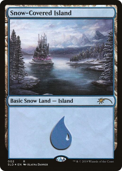 Snow-Covered Island in the group Magic the Gathering / Sets / Secret Lair / Secret Lair Drop at Proxyprinters.com (22509)