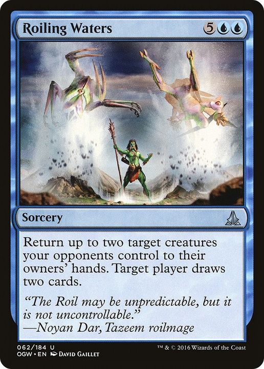 Roiling Waters in the group Magic the Gathering / Types / Colors / Blue at Proxyprinters.com (22523)