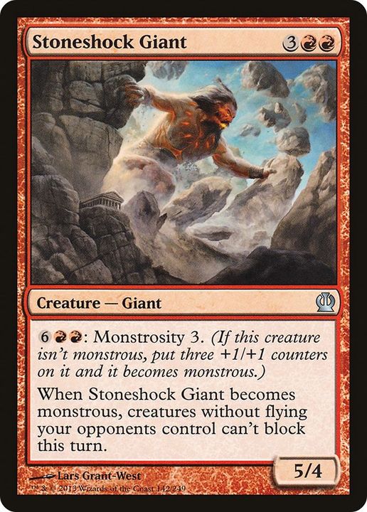 Stoneshock Giant in the group Magic the Gathering / Types / Colors / Red at Proxyprinters.com (22528)