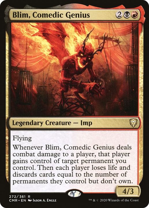 Blim, Comedic Genius in the group Magic the Gathering / Sets / Commander Legends at Proxyprinters.com (22539)