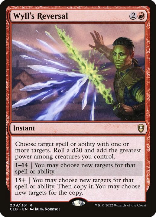 Wyll's Reversal in the group Magic the Gathering / Types / Colors / Red at Proxyprinters.com (22542)