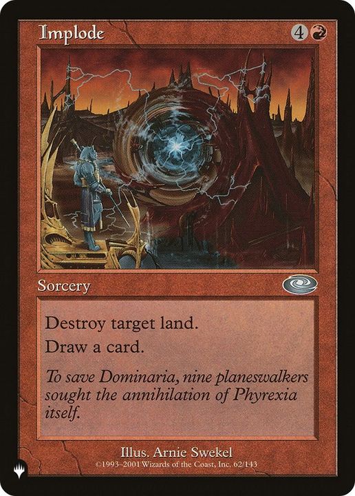 Implode in the group Magic the Gathering / Types / Colors / Red at Proxyprinters.com (22549)