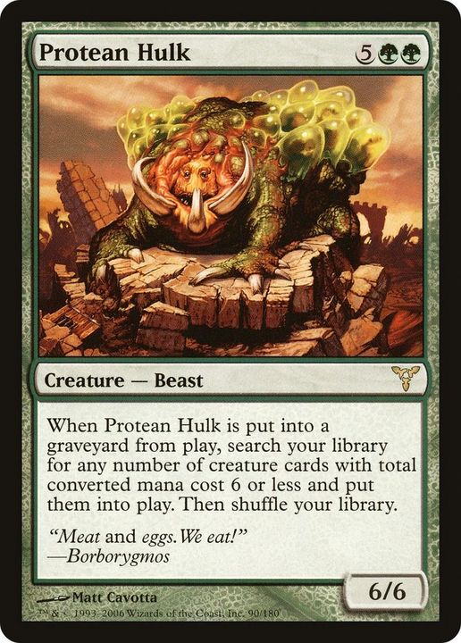 Protean Hulk in the group Magic the Gathering / Types / Colors / Green at Proxyprinters.com (22556)