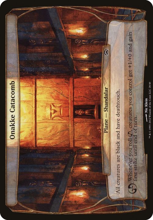 Onakke Catacomb in the group Magic the Gathering / Types / Colors / Colorless at Proxyprinters.com (22564)