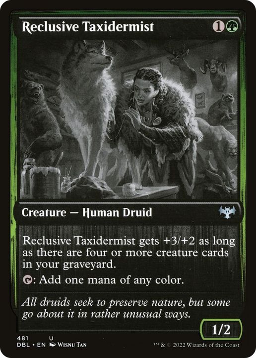 Reclusive Taxidermist in the group Magic the Gathering / Types / Creatures / Human at Proxyprinters.com (22566)