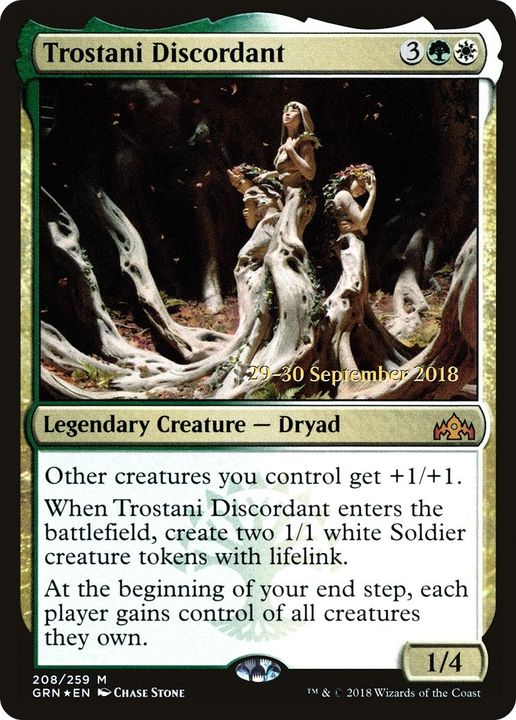 Trostani Discordant in the group Magic the Gathering / Types / Colors / Multicolors / G, W at Proxyprinters.com (22569)