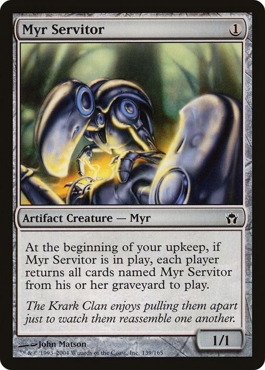 Myr Servitor in the group Magic the Gathering / Types / Colors / Colorless at Proxyprinters.com (2258)