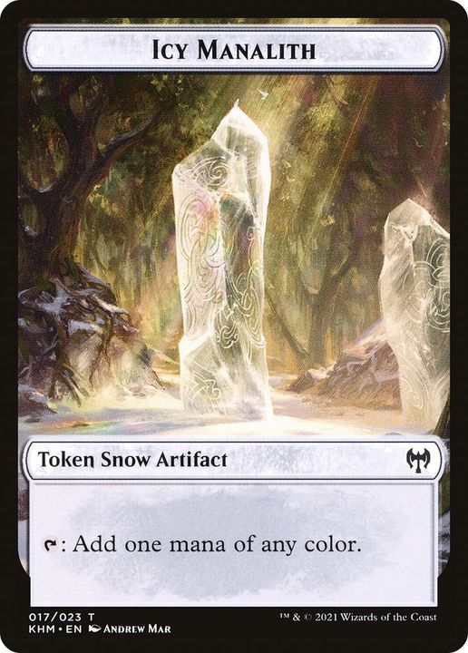 Icy Manalith in the group Magic the Gathering / Types / Colors / Colorless at Proxyprinters.com (22590)